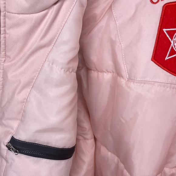 EUC Pink Puffy Bomber - Picture 8 of 12